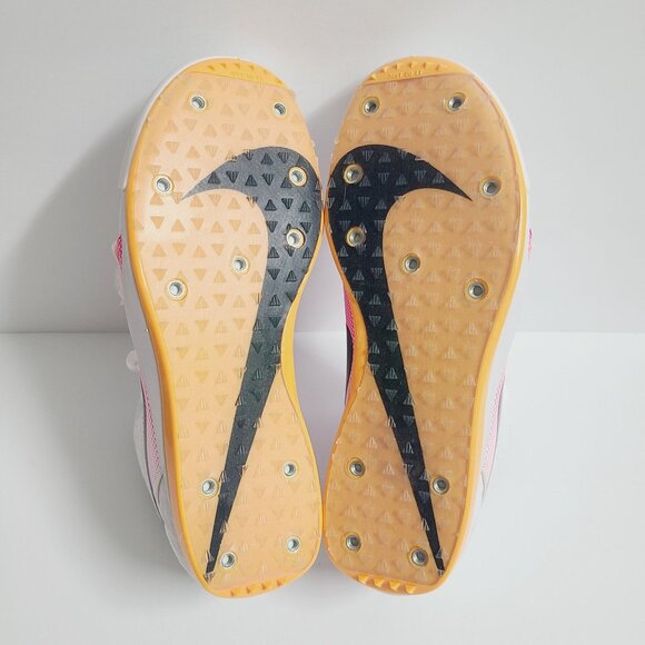 NEW Nike Zoom Javelin Elite 3 Track Shoes WITH SPIKES AJ8119-101 Size 9.5 White main image 6